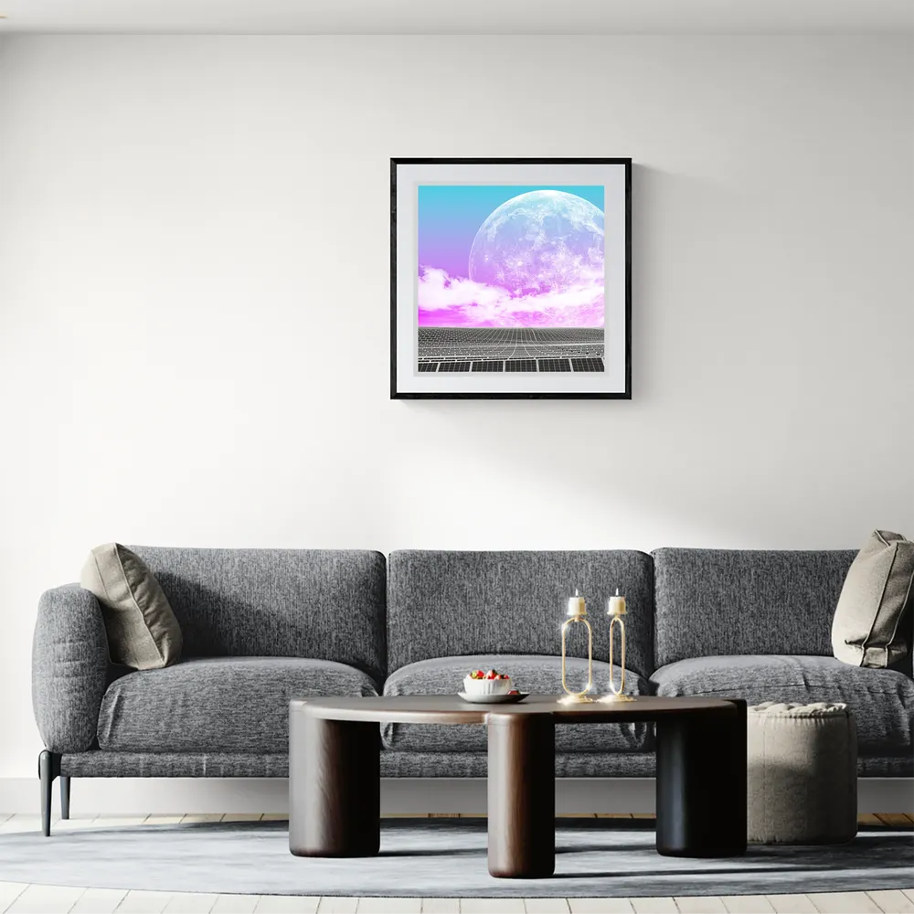 View in Interior MOCKUP — 60 × 60 cm