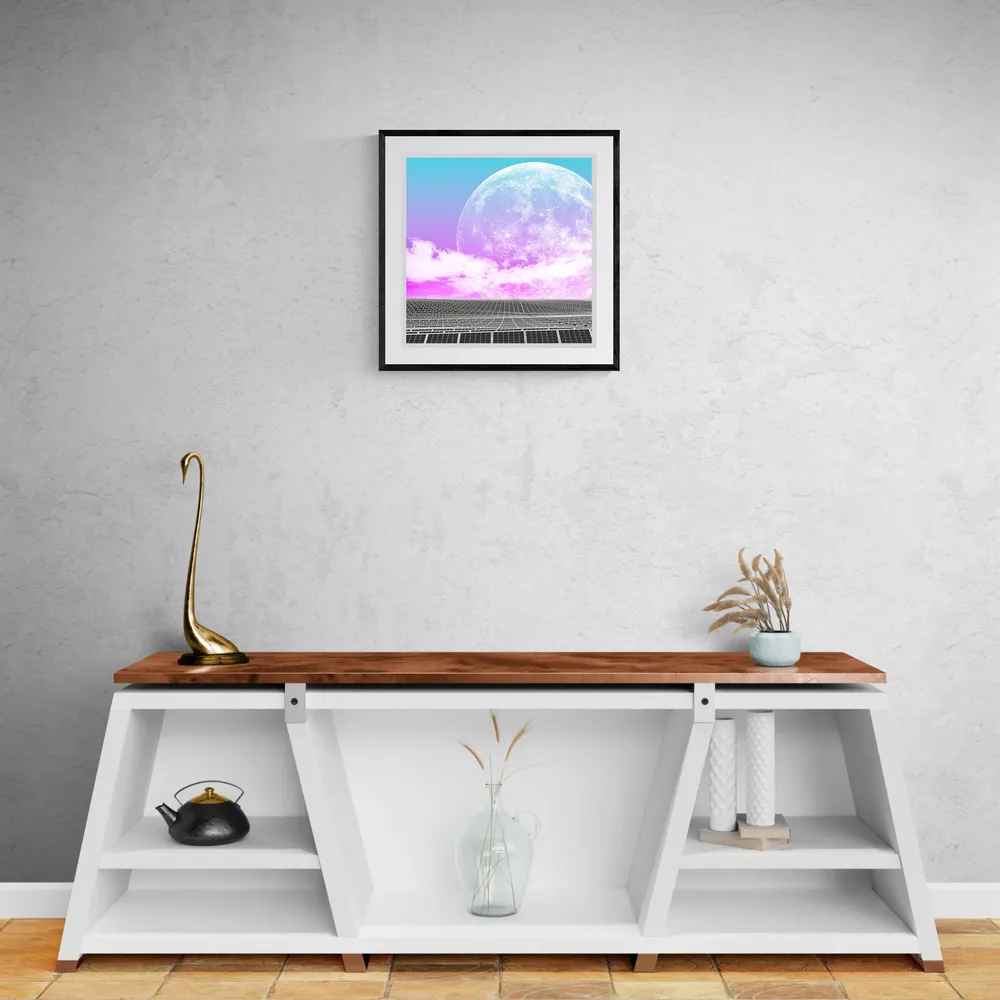 View in Interior MOCKUP — 60 × 60 cm