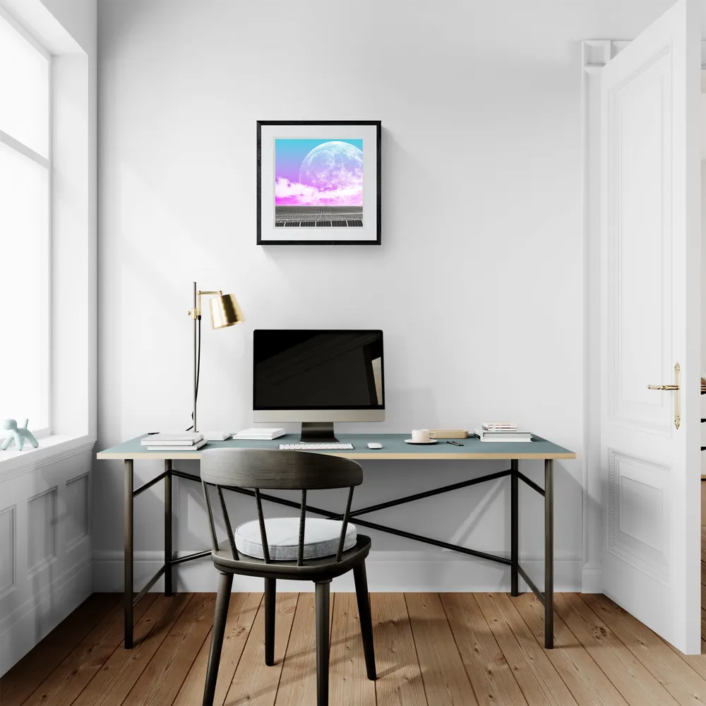 View in Interior MOCKUP — 40 × 40 cm