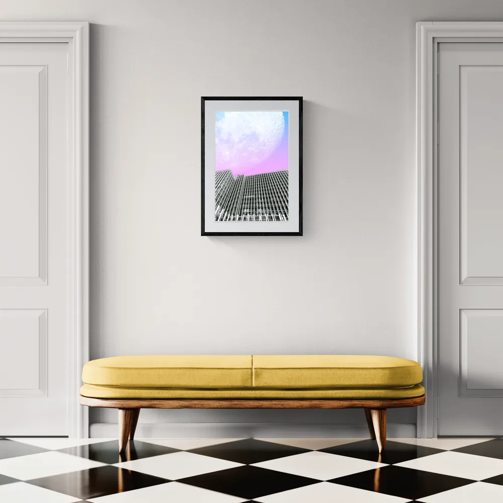 View in Interior MOCKUP — 40 × 60 cm