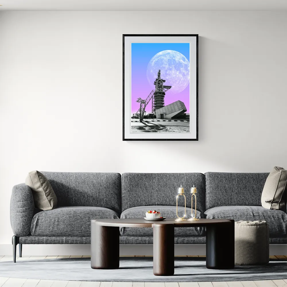 View in Interior MOCKUP — 60 × 90 cm