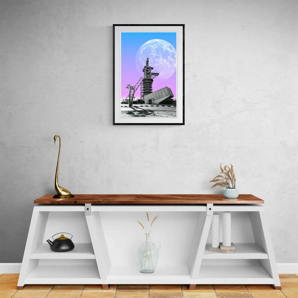 View in Interior MOCKUP — 60 × 90 cm