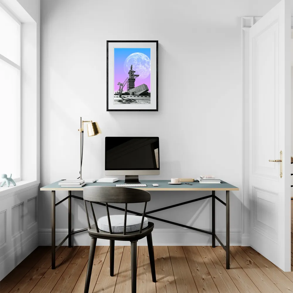 View in Interior MOCKUP — 40 × 60 cm