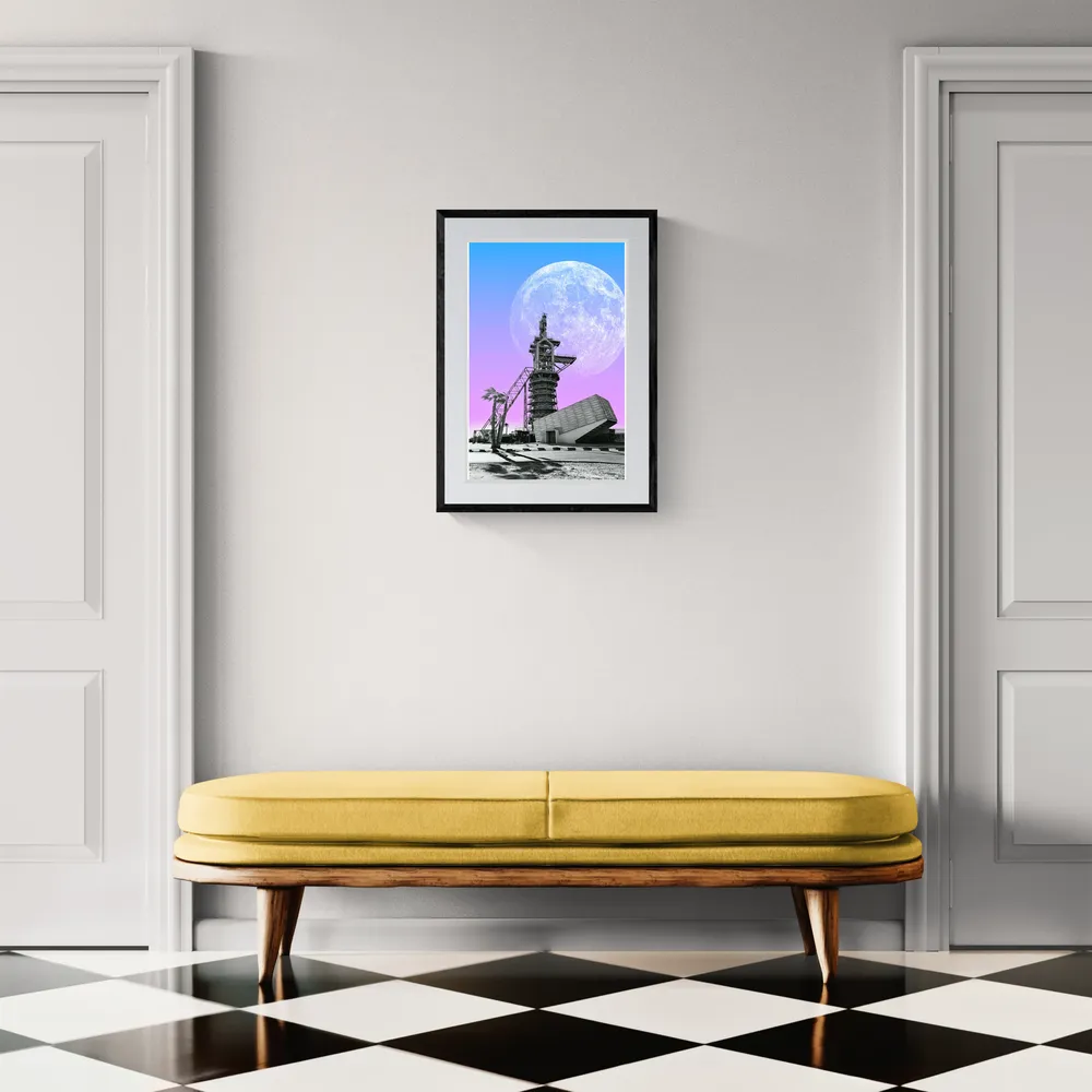 View in Interior MOCKUP — 40 × 60 cm
