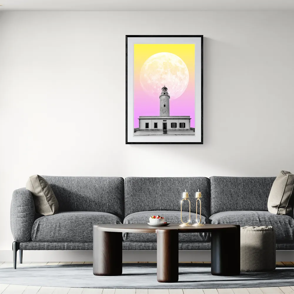 View in Interior MOCKUP — 60 × 90 cm
