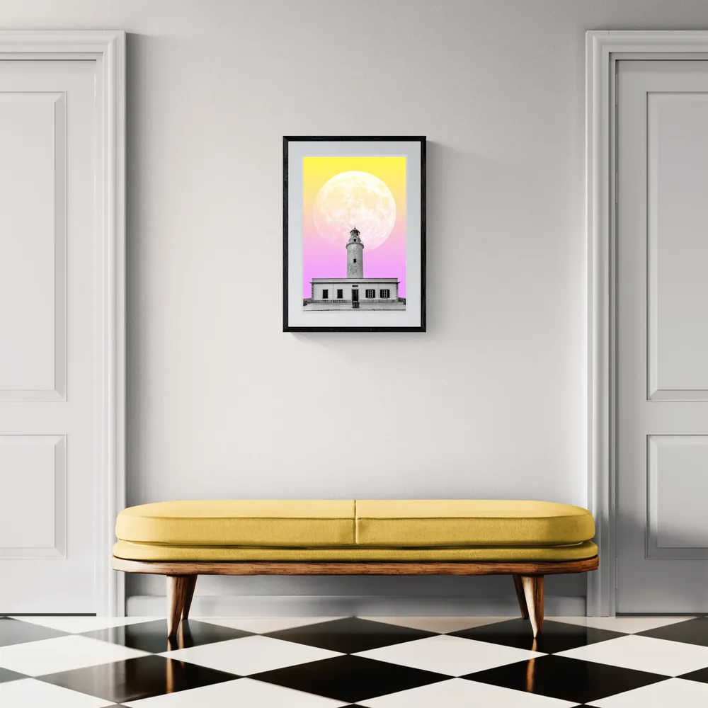 View in Interior MOCKUP — 40 × 60 cm
