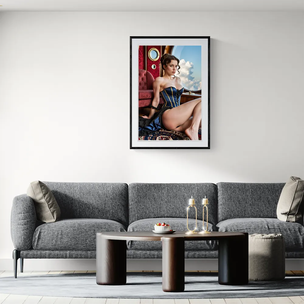 View in Interior MOCKUP — 60 × 90 cm