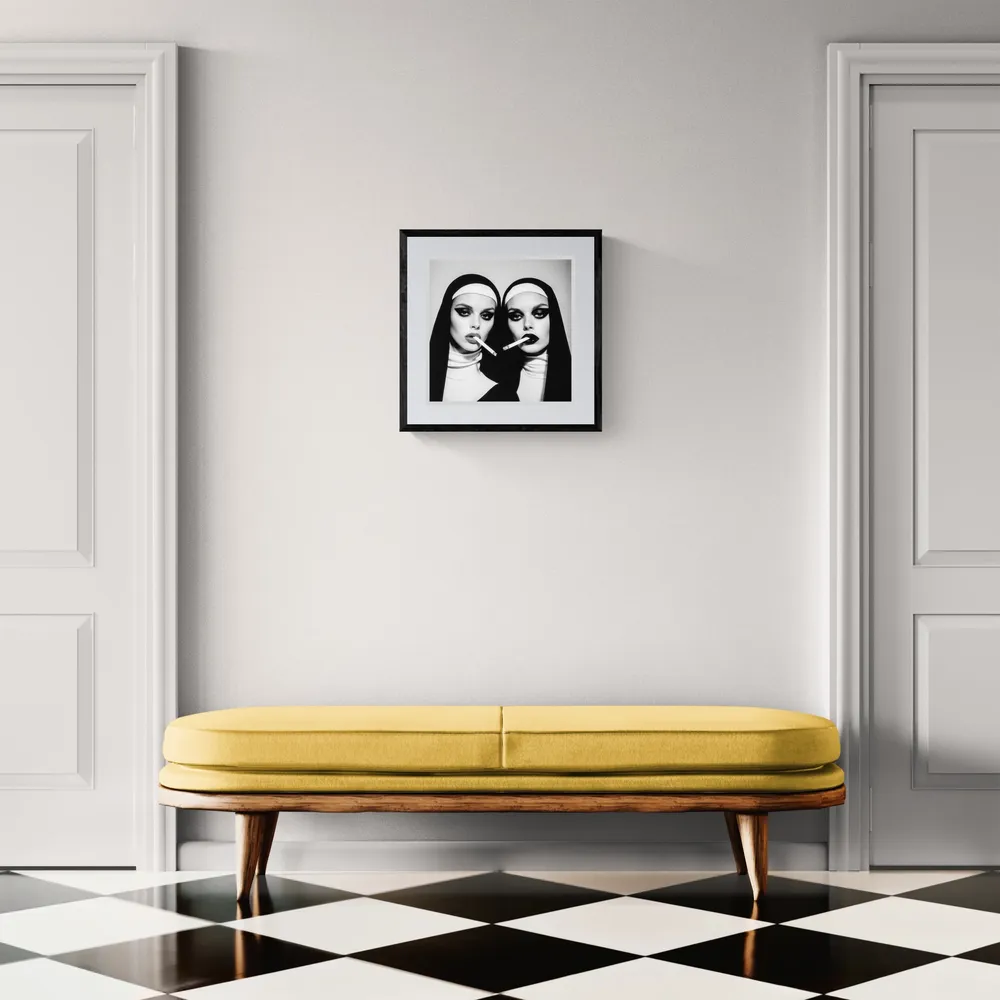 View in Interior MOCKUP — 40 × 40 cm