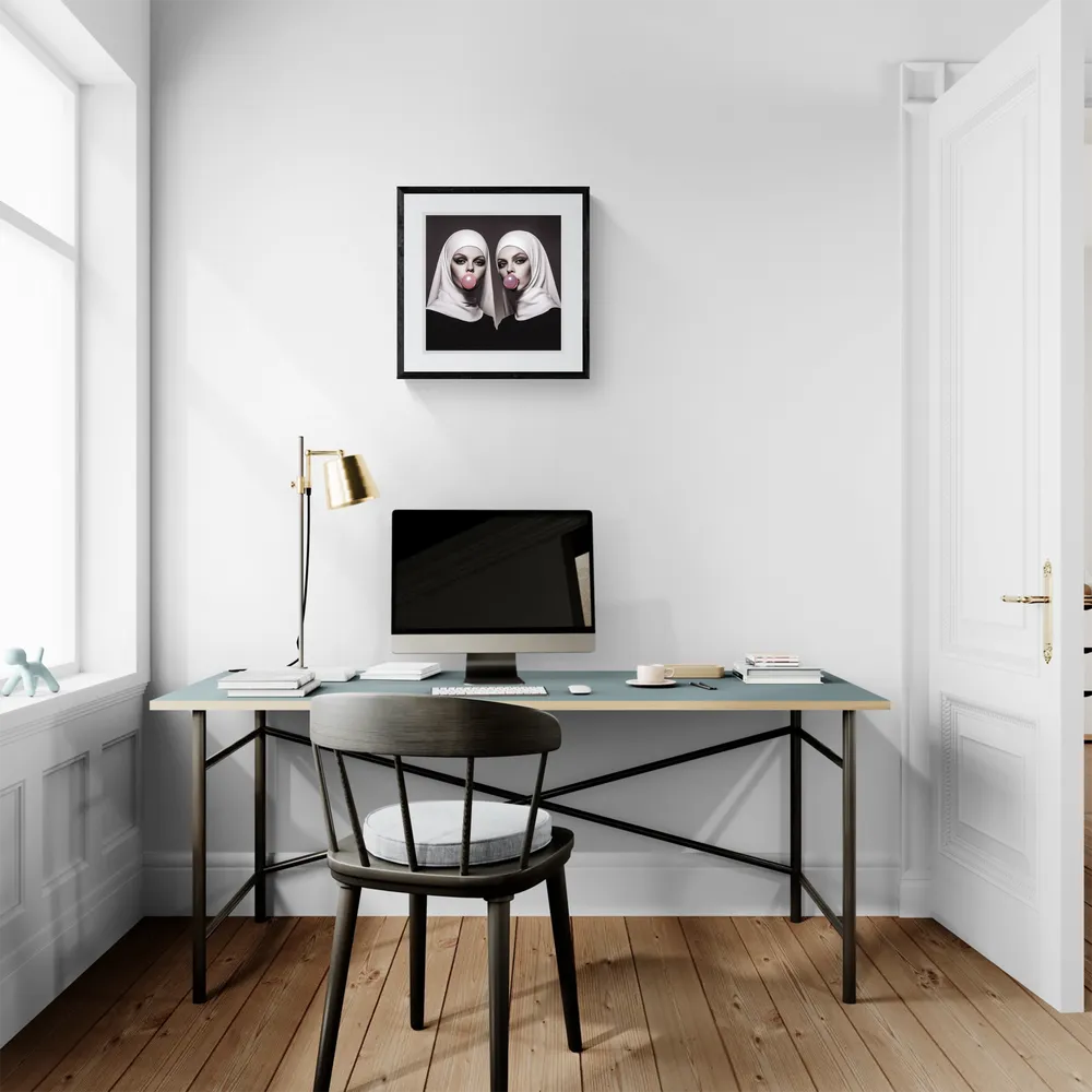View in Interior MOCKUP — 40 × 40 cm