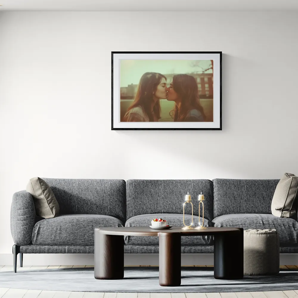 View in Interior MOCKUP — 90 × 60 cm