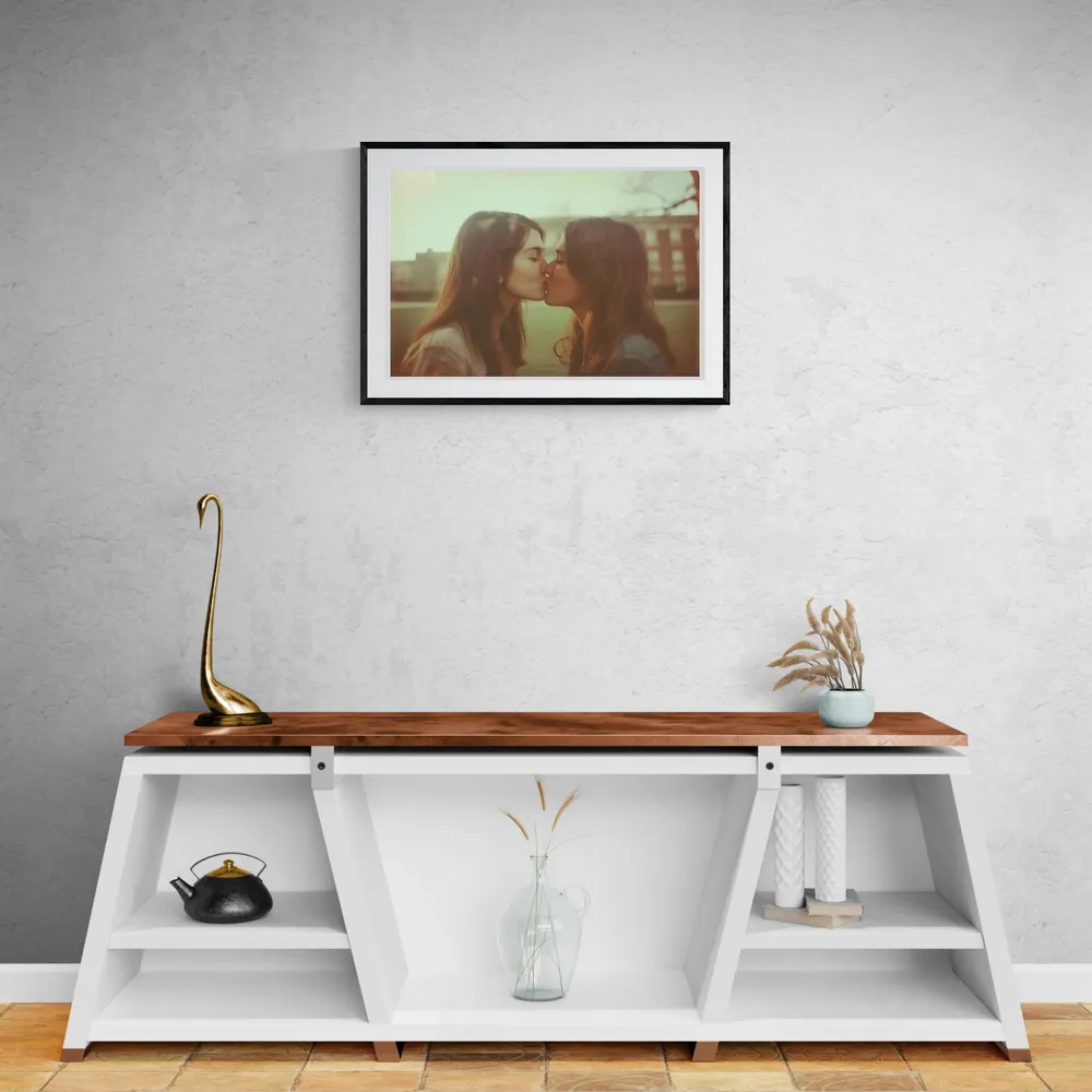 View in Interior MOCKUP — 90 × 60 cm
