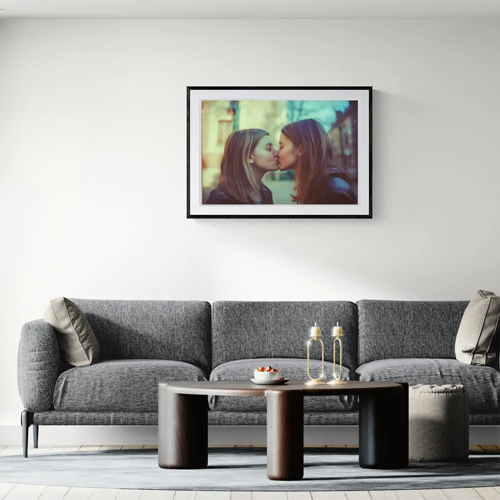View in Interior MOCKUP — 90 × 60 cm
