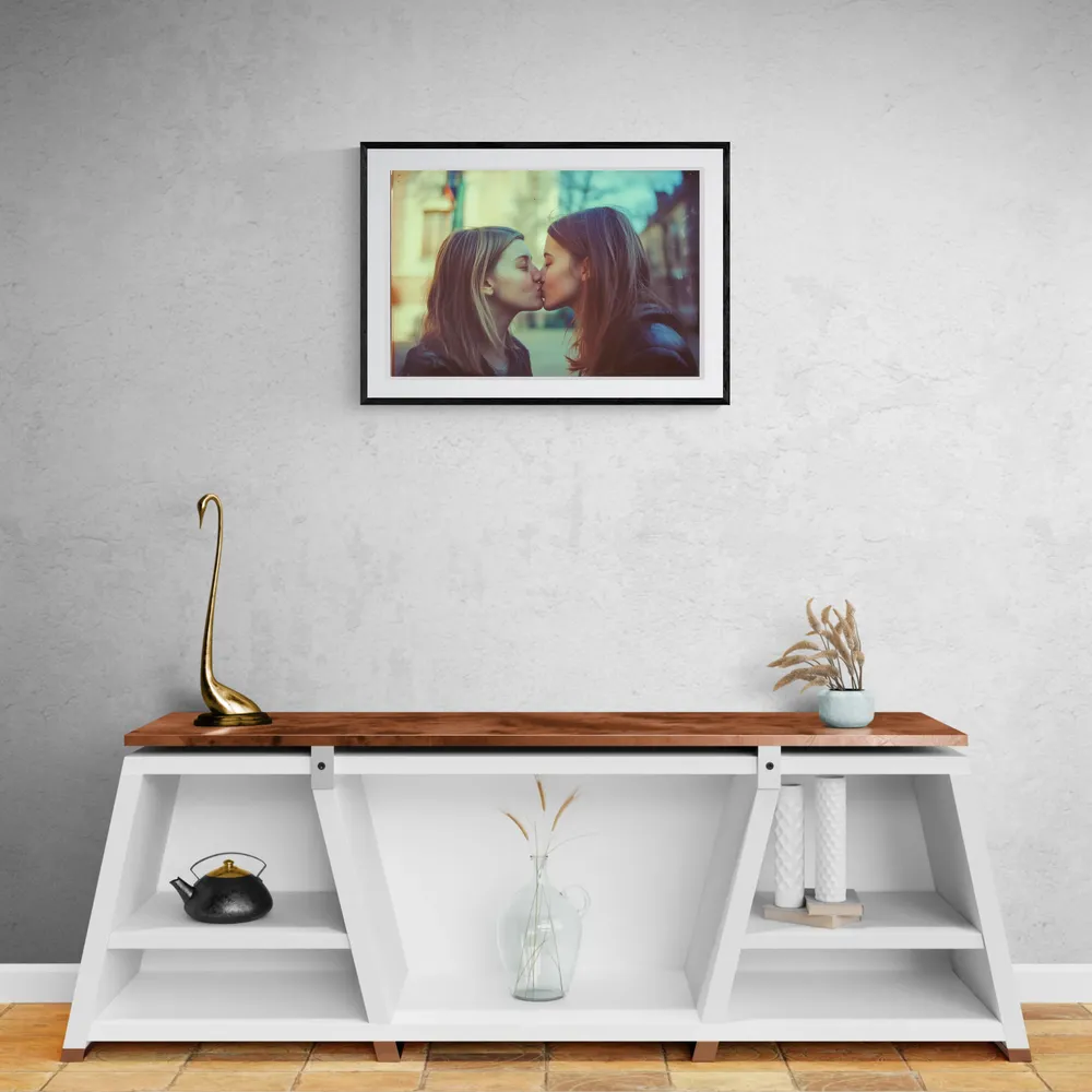 View in Interior MOCKUP — 90 × 60 cm