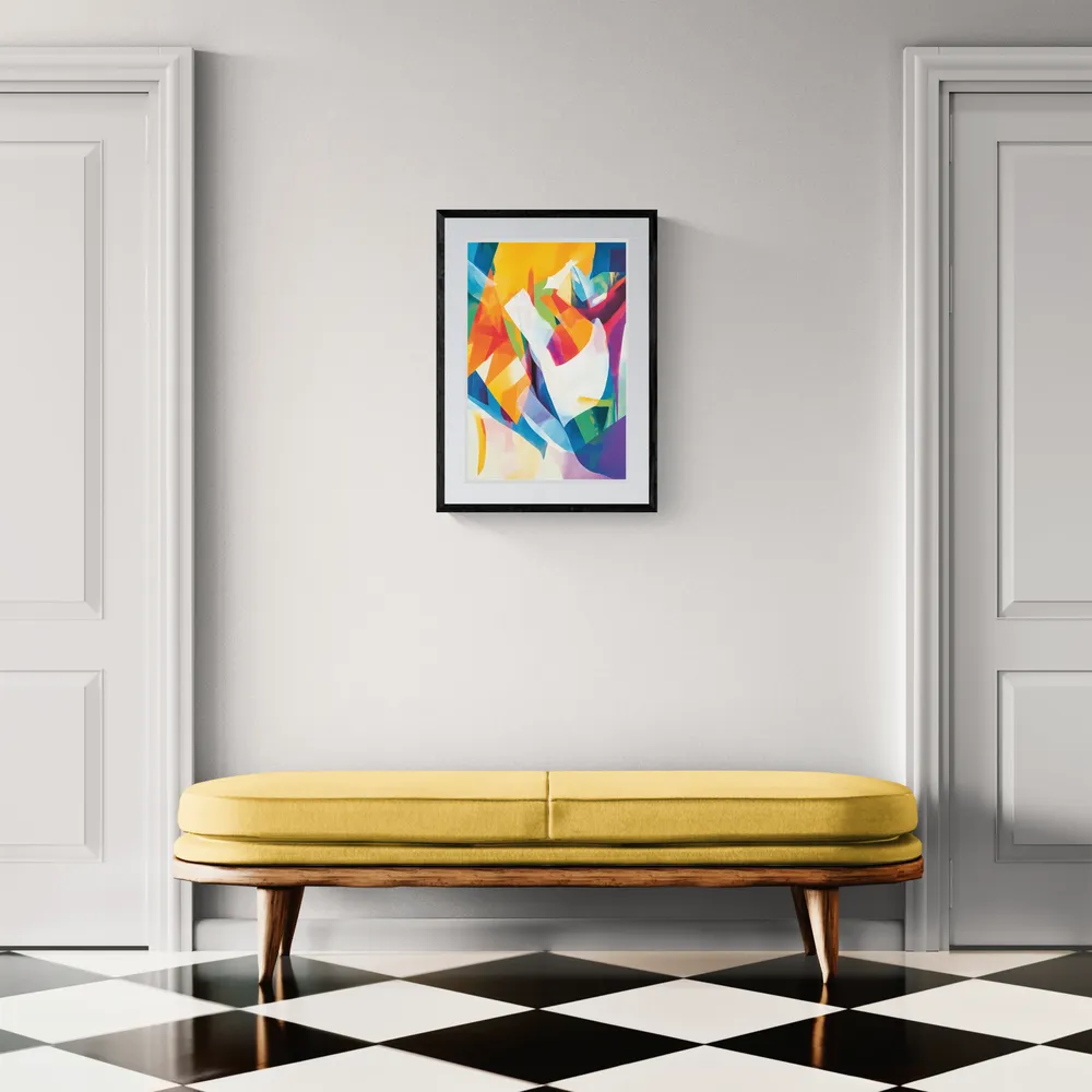View in Interior MOCKUP — 40 × 60 cm