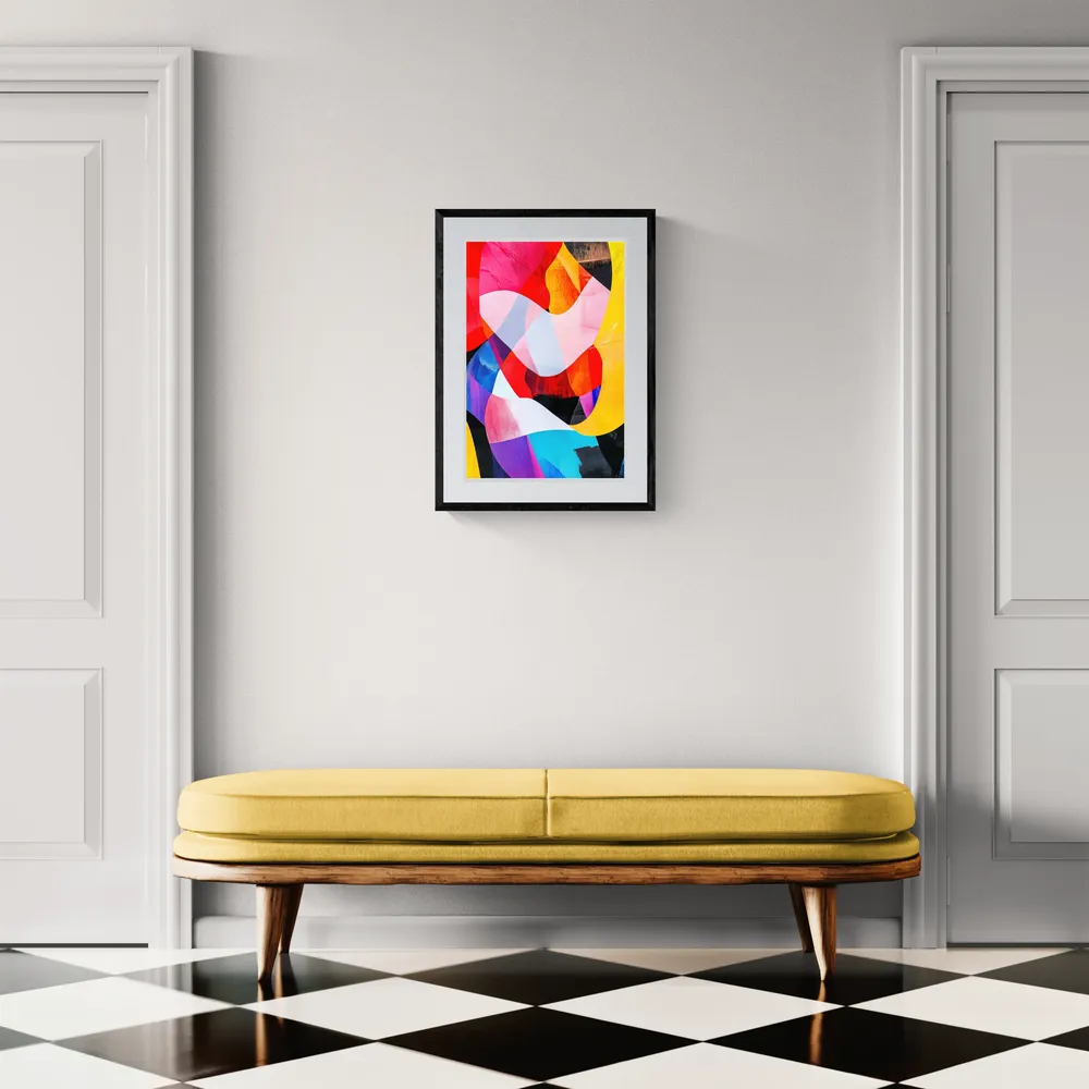 View in Interior MOCKUP — 40 × 60 cm