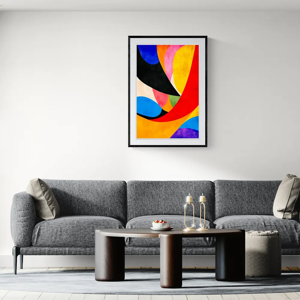View in Interior MOCKUP — 60 × 90 cm