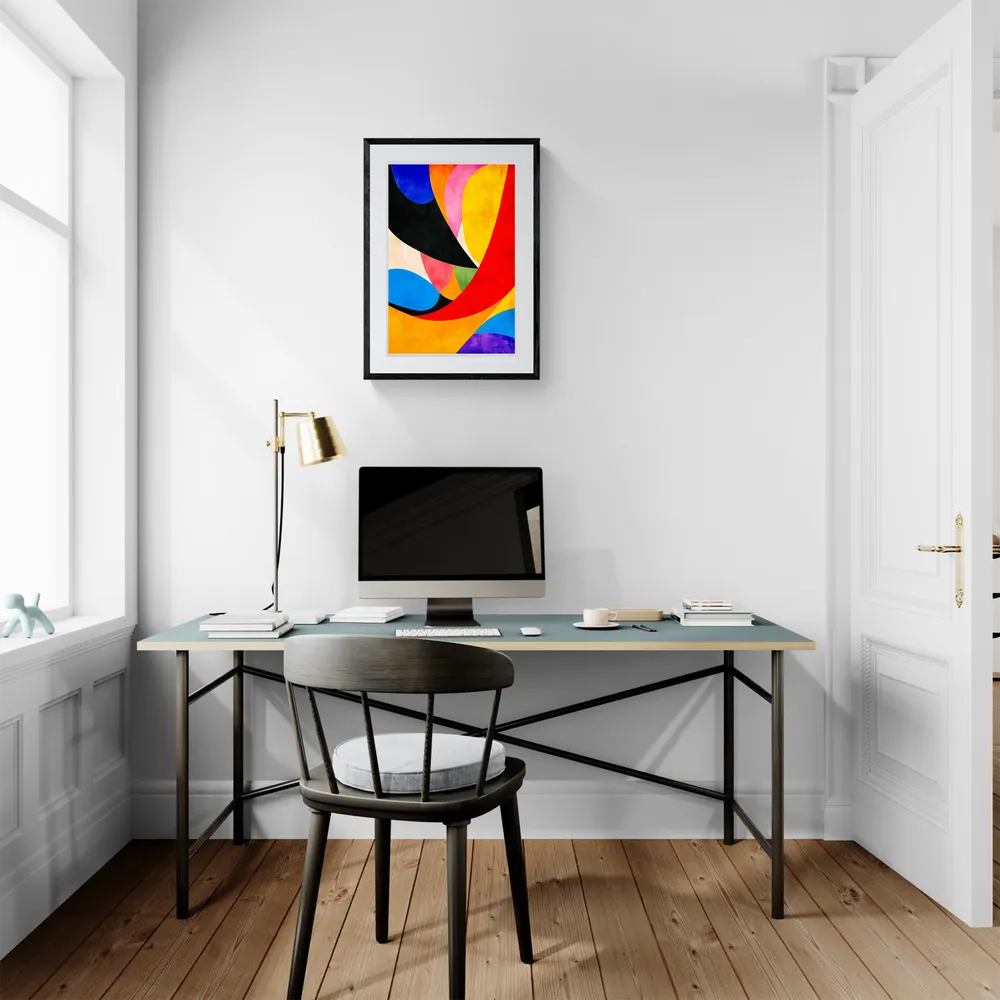 View in Interior MOCKUP — 40 × 60 cm