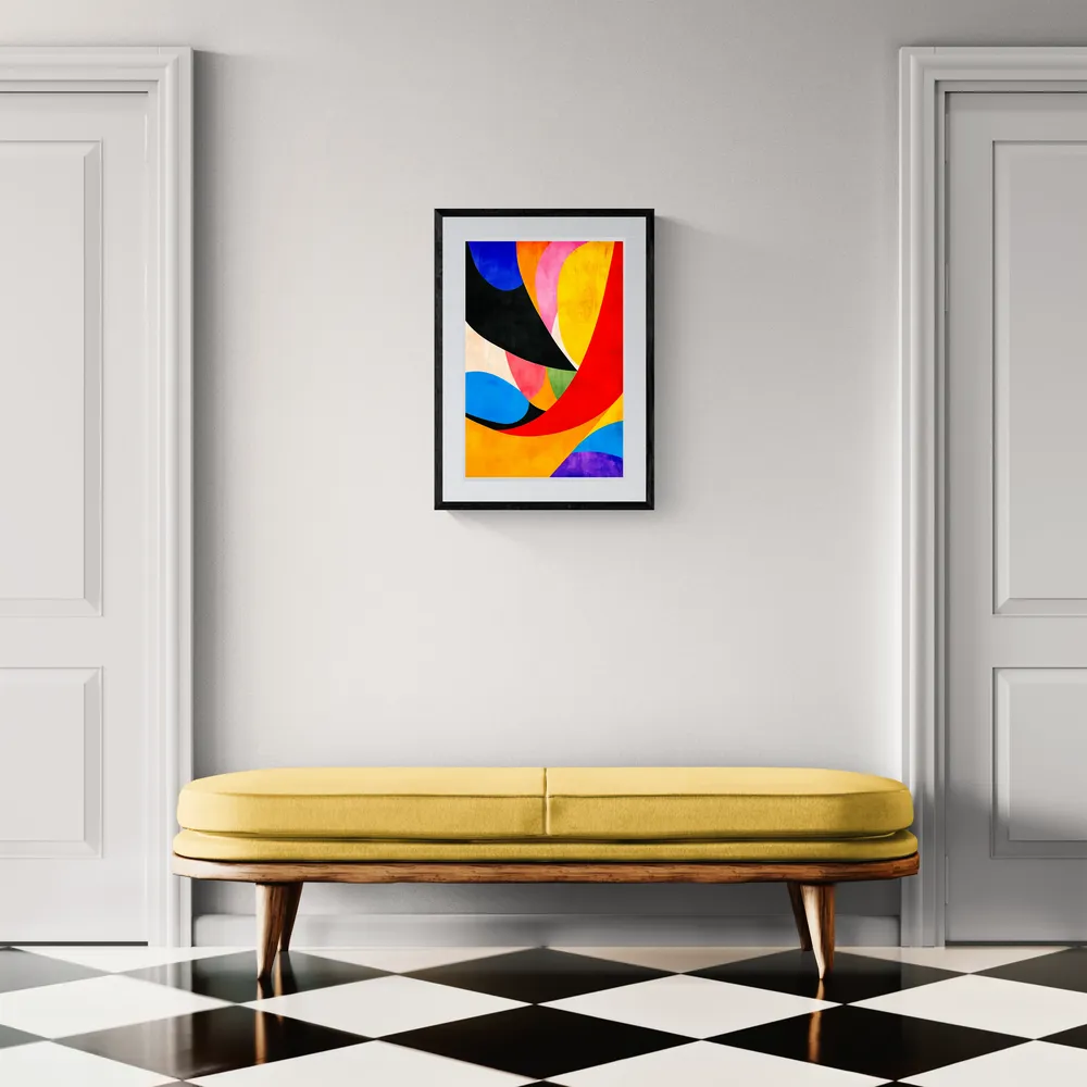 View in Interior MOCKUP — 40 × 60 cm