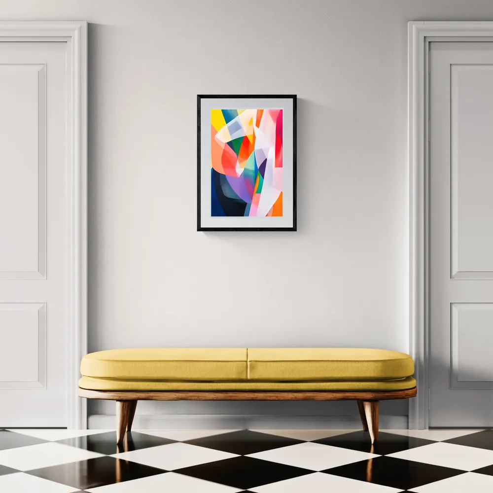 View in Interior MOCKUP — 40 × 60 cm