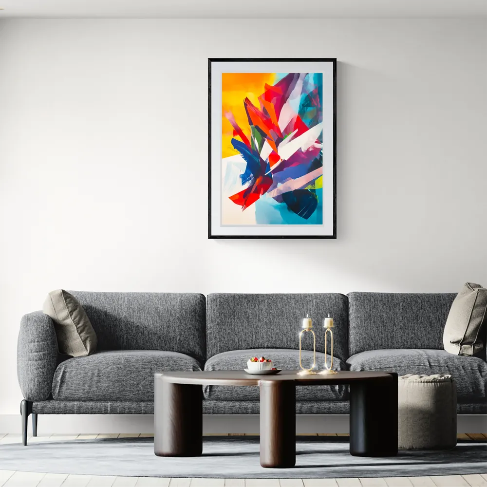 View in Interior MOCKUP — 60 × 90 cm