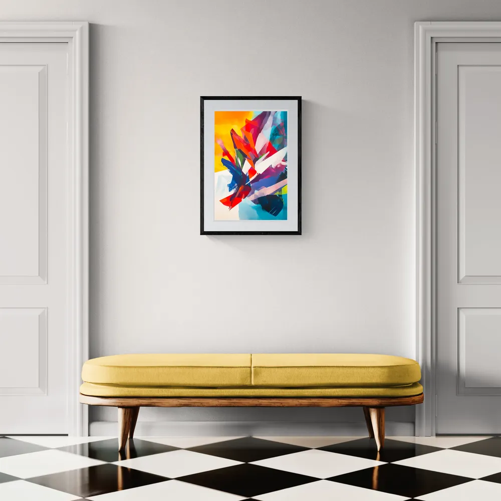 View in Interior MOCKUP — 40 × 60 cm