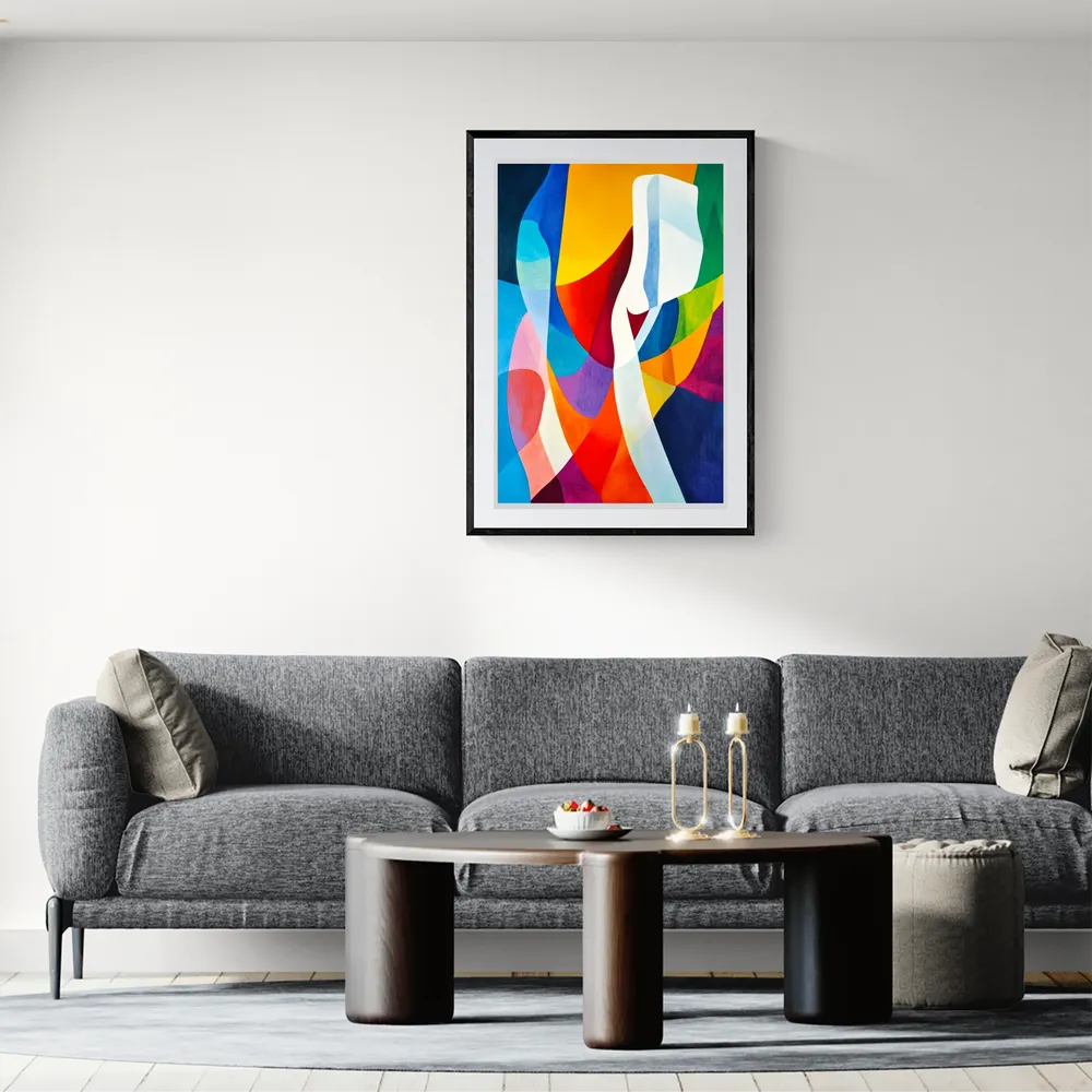 View in Interior MOCKUP — 60 × 90 cm