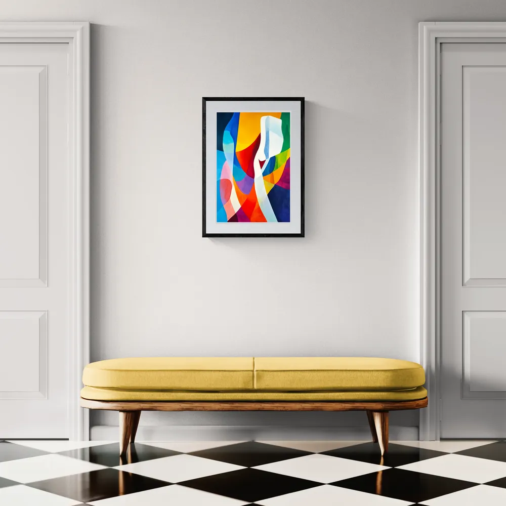 View in Interior MOCKUP — 40 × 60 cm