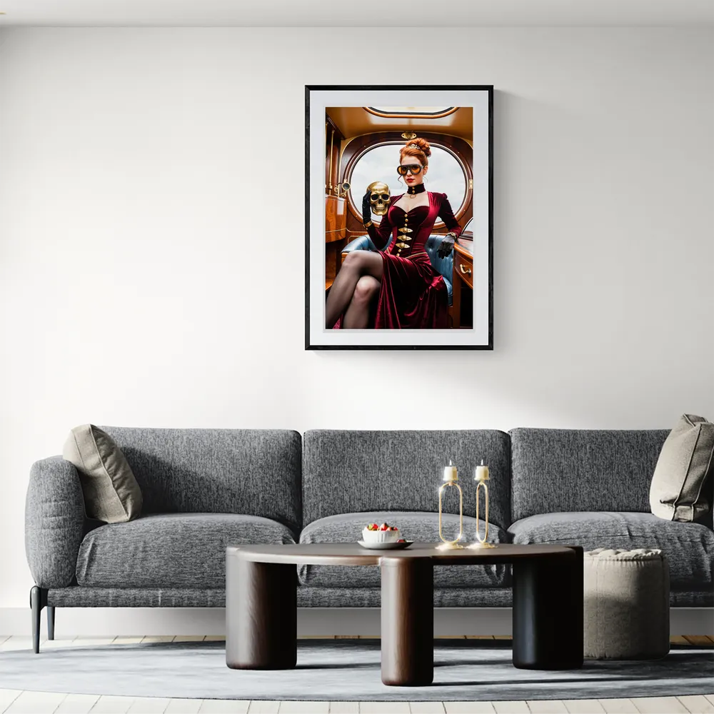 View in Interior MOCKUP — 60 × 90 cm