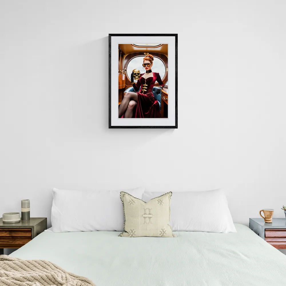 View in Interior MOCKUP — 40 × 60 cm