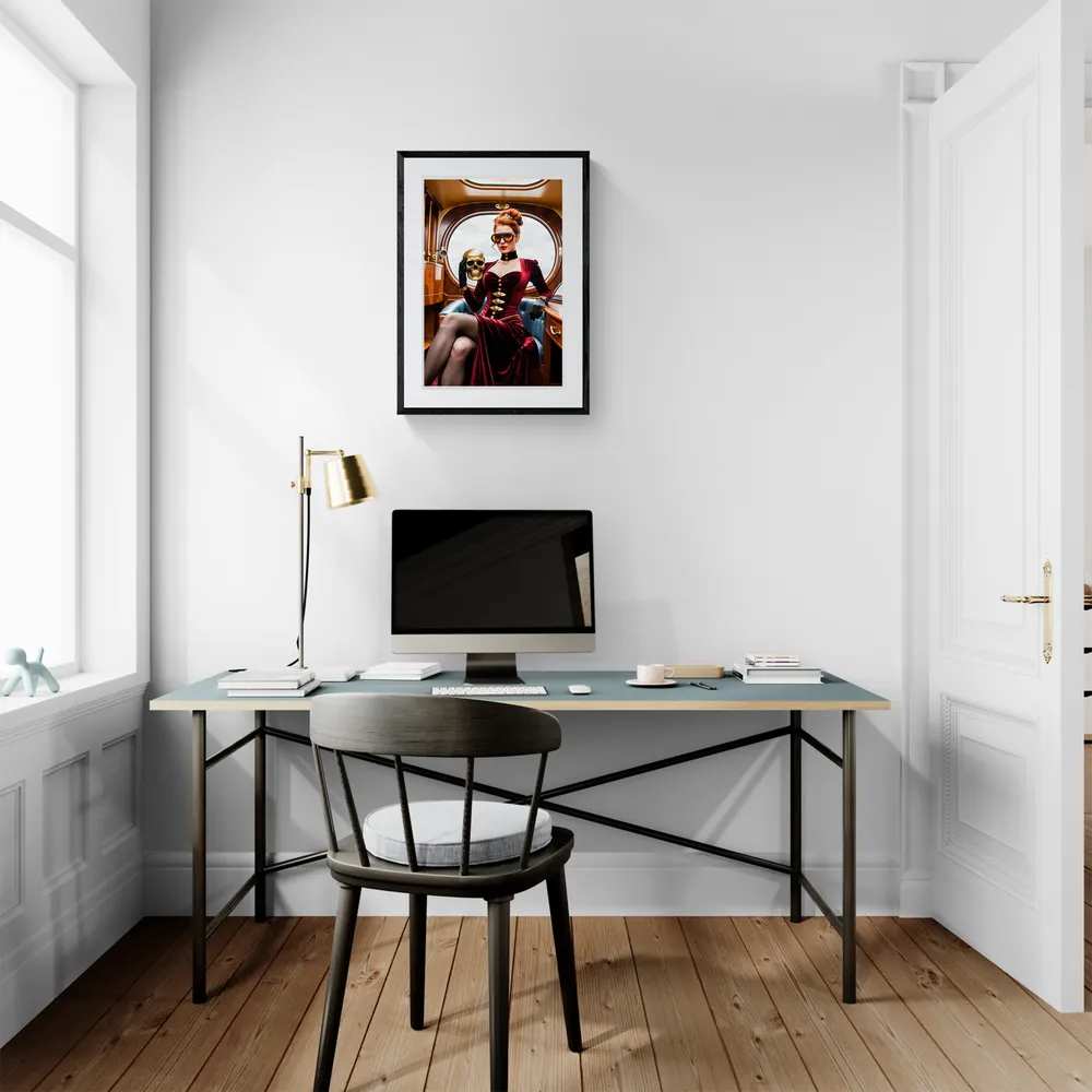 View in Interior MOCKUP — 40 × 60 cm