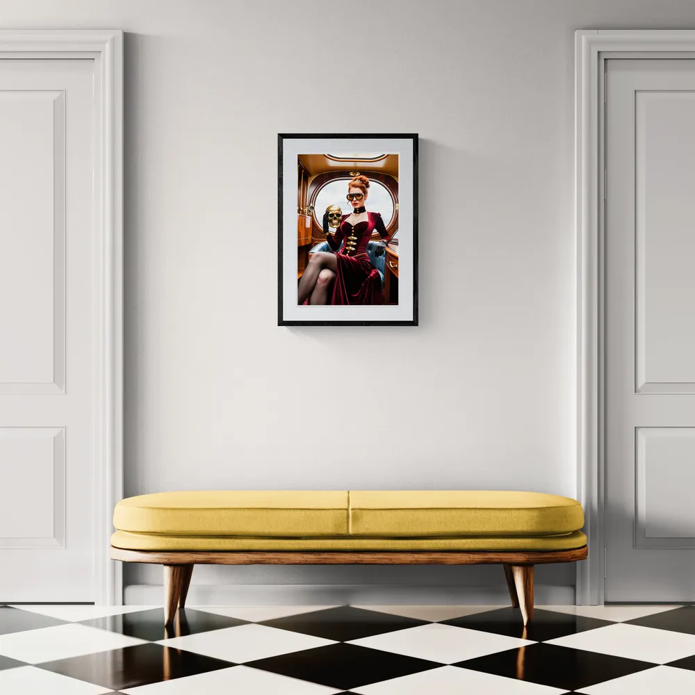 View in Interior MOCKUP — 40 × 60 cm