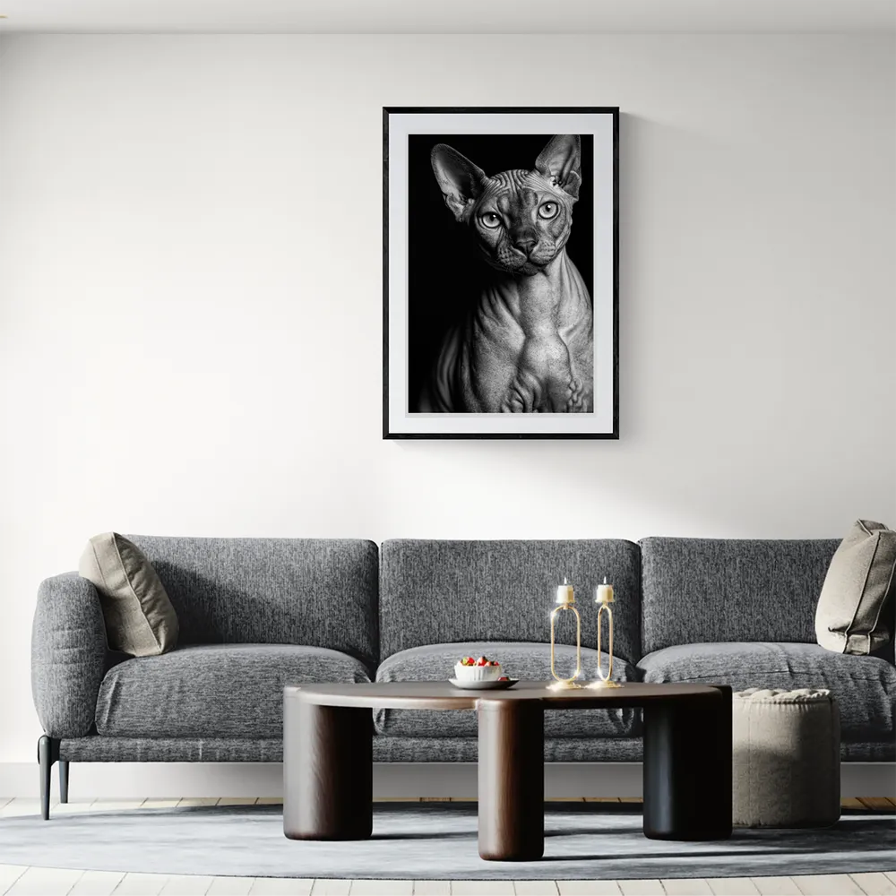 View in Interior MOCKUP — 60 × 90 cm