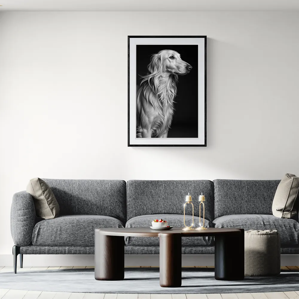 View in Interior MOCKUP — 60 × 90 cm