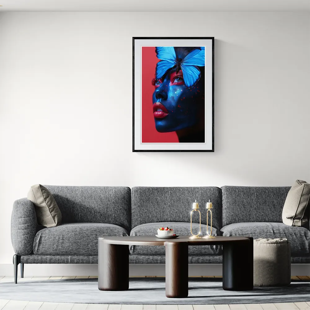 View in Interior MOCKUP — 60 × 90 cm