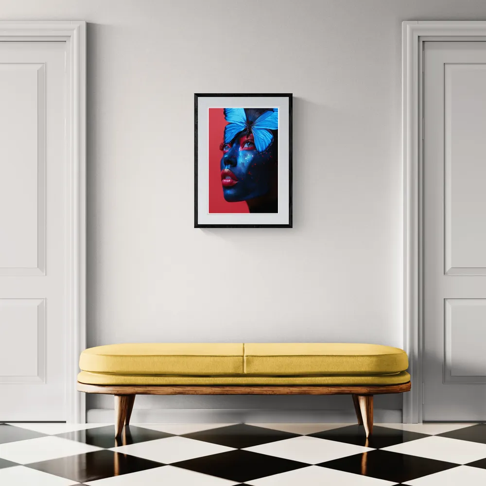 View in Interior MOCKUP — 40 × 60 cm