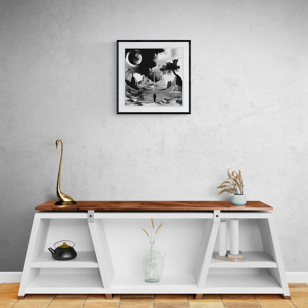 View in Interior MOCKUP — 60 × 60 cm