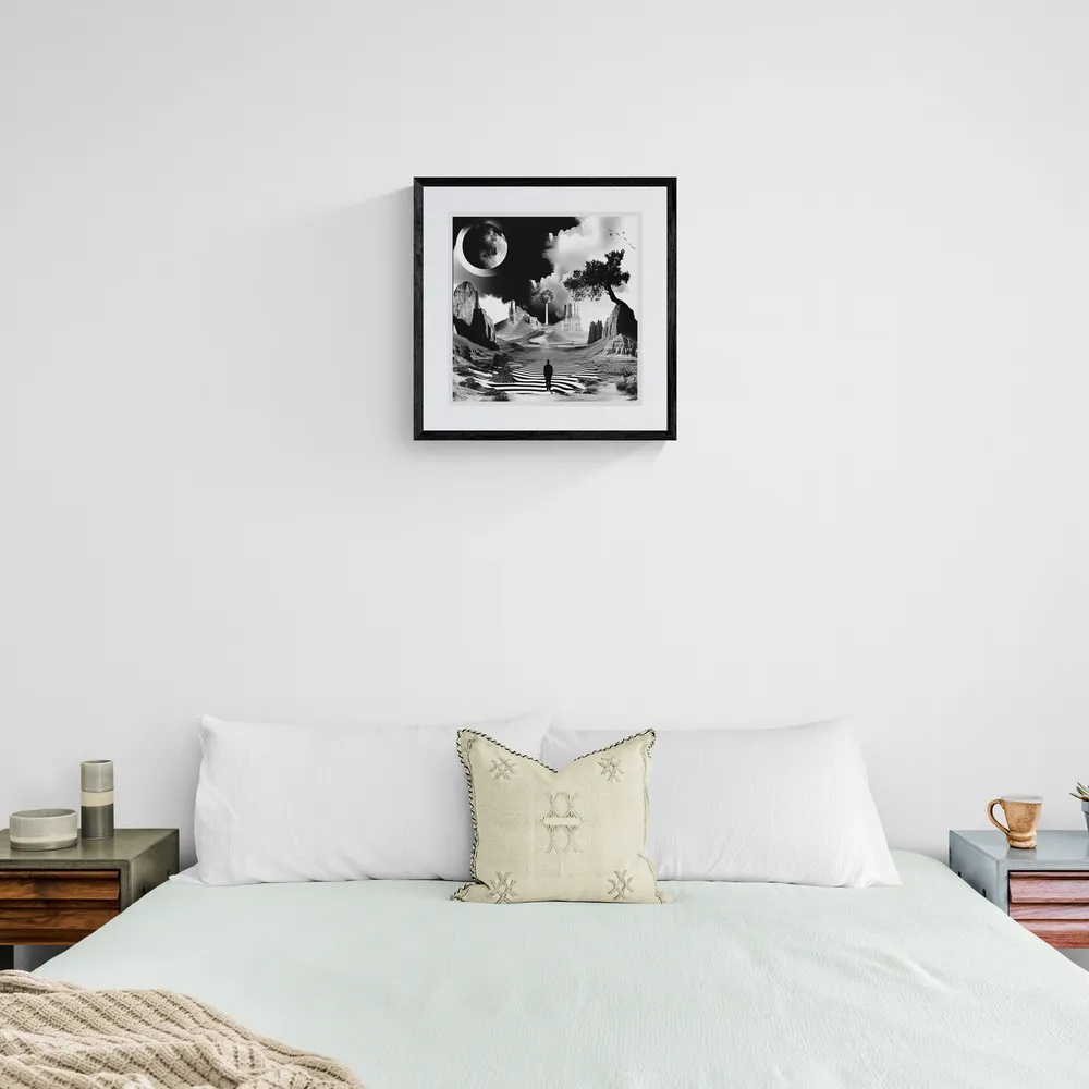 View in Interior MOCKUP — 40 × 40 cm