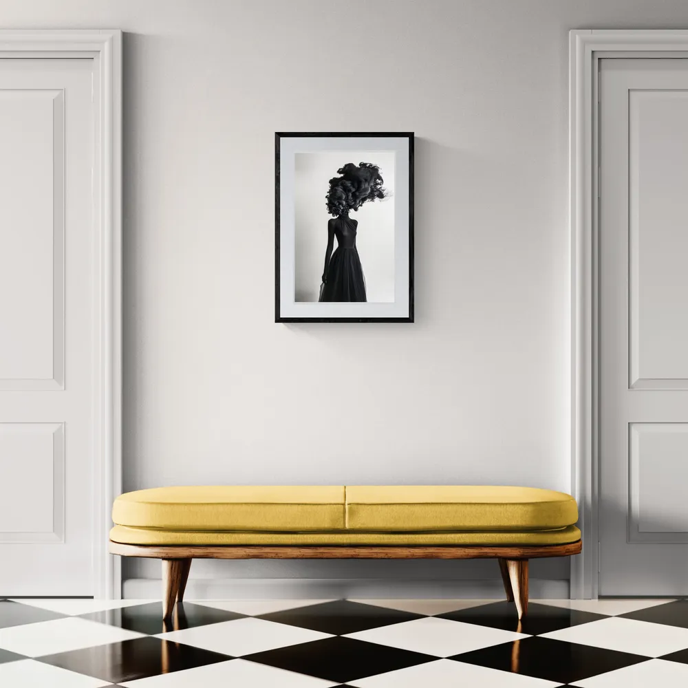 View in Interior MOCKUP — 40 × 60 cm
