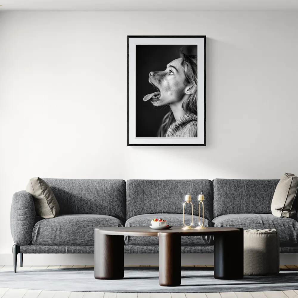 View in Interior MOCKUP — 60 × 90 cm