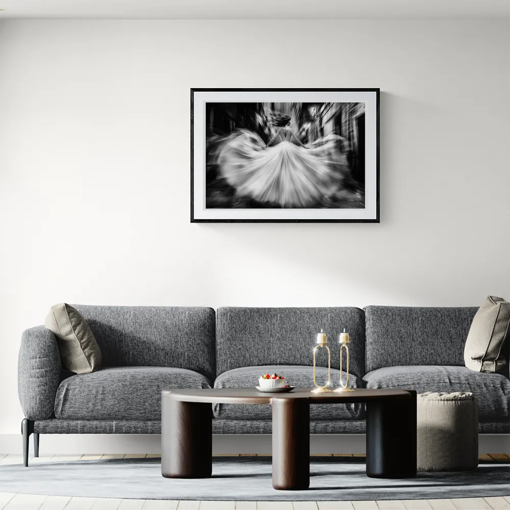 View in Interior MOCKUP — 90 × 60 cm