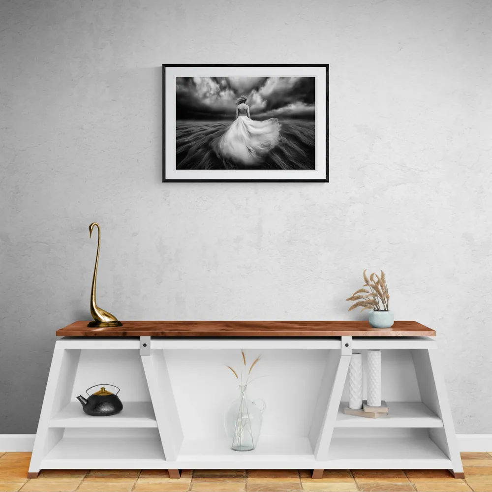 View in Interior MOCKUP — 90 × 60 cm