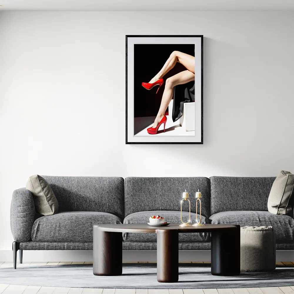 View in Interior MOCKUP — 60 × 90 cm