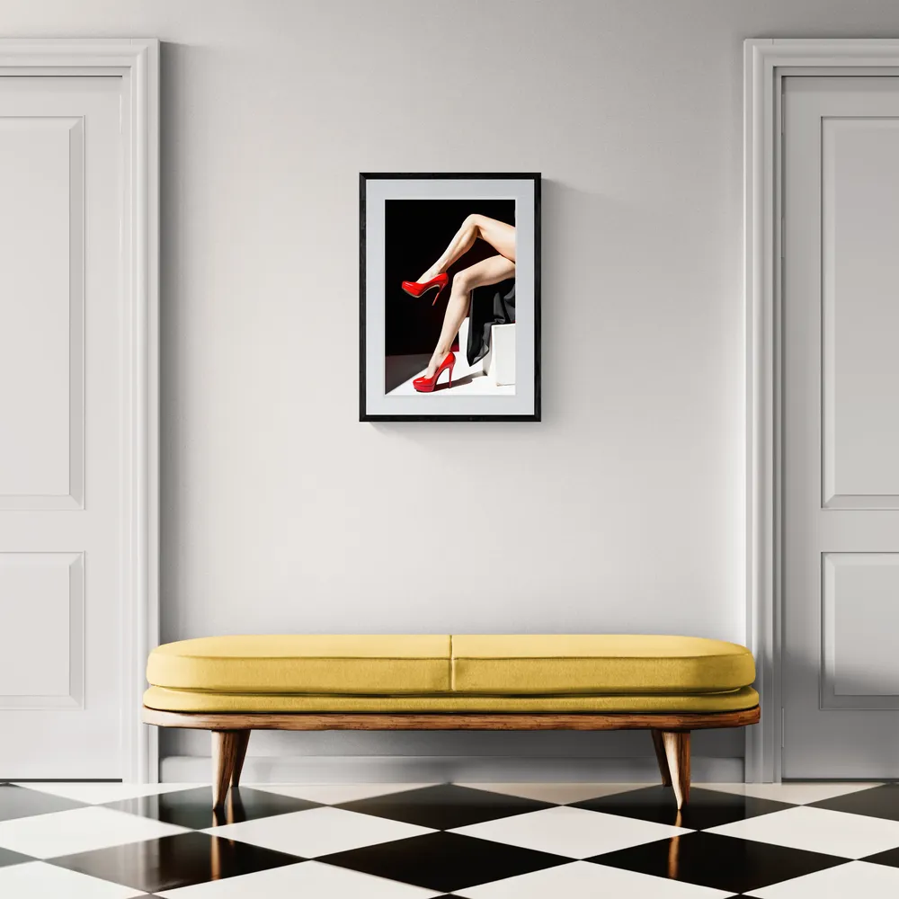 View in Interior MOCKUP — 40 × 60 cm