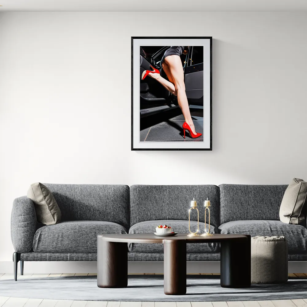 View in Interior MOCKUP — 60 × 90 cm