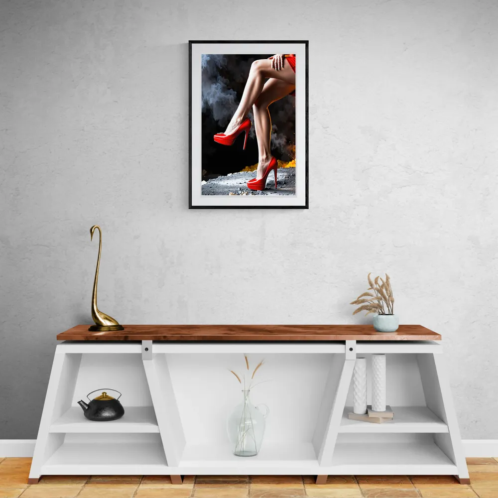 View in Interior MOCKUP — 60 × 90 cm