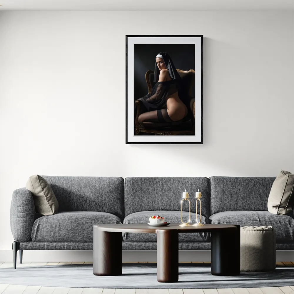 View in Interior MOCKUP — 60 × 90 cm