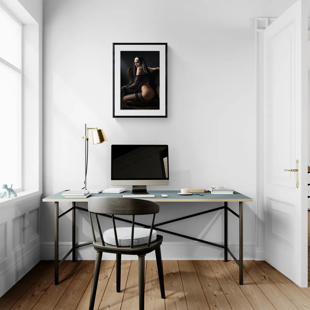 View in Interior MOCKUP — 40 × 60 cm
