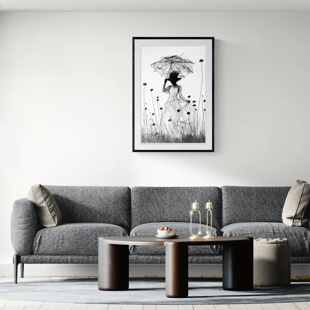 View in Interior MOCKUP — 60 × 90 cm