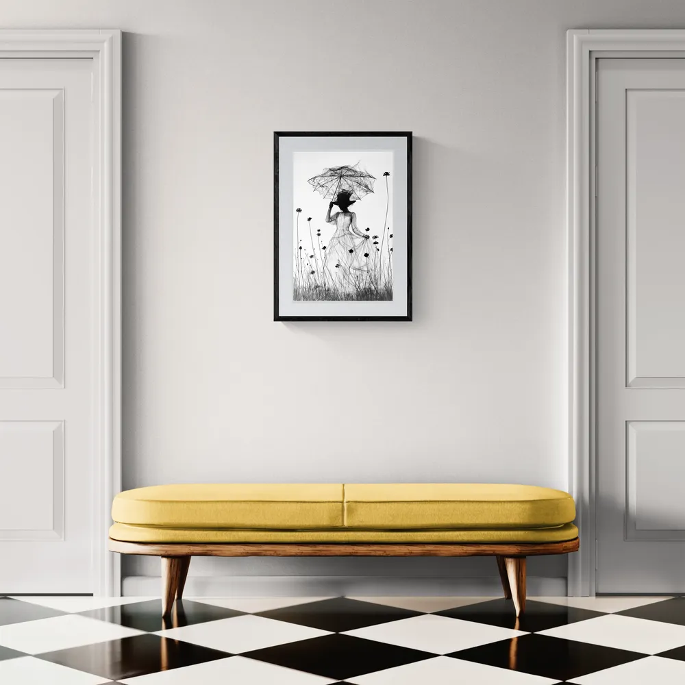 View in Interior MOCKUP — 40 × 60 cm