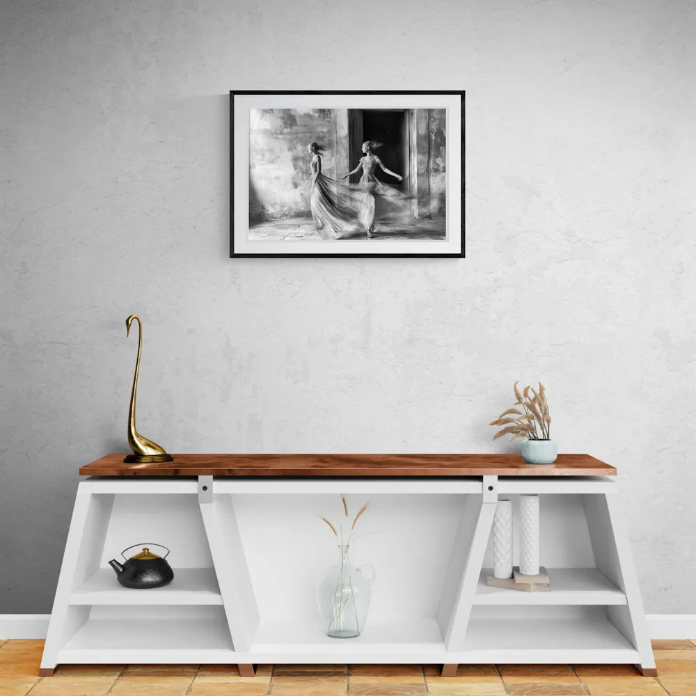 View in Interior MOCKUP — 90 × 60 cm